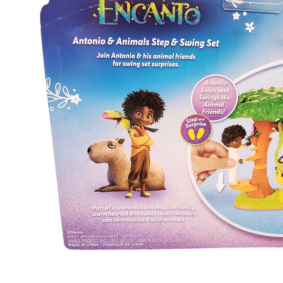 Disney Encanto Antonio and Animals Step and Swing Set Disney Playset Disney Toys - Picture 9 of 14